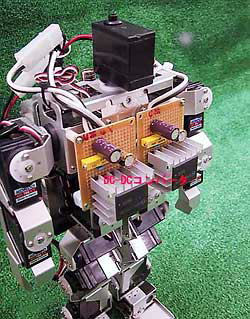 燃料電池ロボット　DC-DCコンバータ部